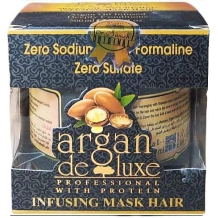 Argan Deluxe Hair Shower Cream After Protein with Argan Oil 500ml - Image 1